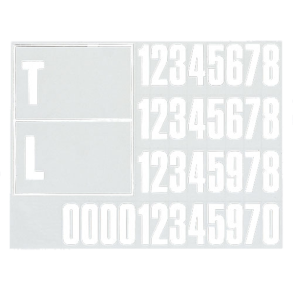 Vgttavle Mini - Hvid