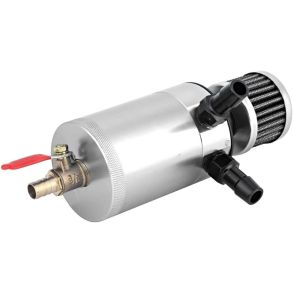 Oil Catch Tank Typ IV - Aluminium Rund 150 ml