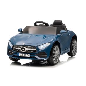 Elbil til b�rn - Mercedes-Benz CLS 350 Bl� - Med fjernbetjening, lys, lyd & musik