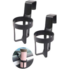 Flaskeholder Til Rudekanten - Universal Sort PVC - Antal 2 stk.