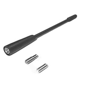 Antennepisk L�s - L�ngde 140 mm - Gevind 6mm Indv. & 5/6 mm Udv.