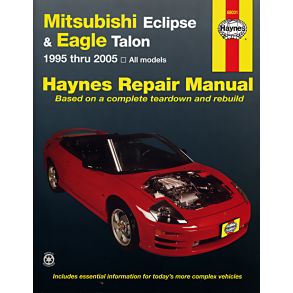 Reparationsbog Haynes - Mitsubishi Eclipse & Eagle Talon for Eclipse (1995-2005)