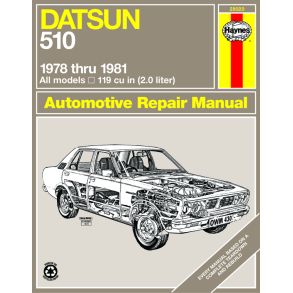 Reparationsbog Haynes - Datsun 510 (1978-1981)