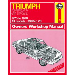 Reparationsbog Haynes - Triumph Stag (70 - 78)