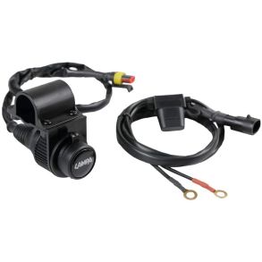 Strmudtag 12V Vandtt IP65 M/ Dksel - Til MC / ATV / Scooter & Bd - Kabel L. 130 cm 