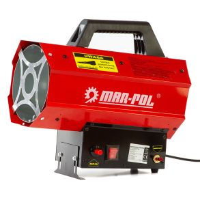 Gasvarmer / varmekanon rd - 30kW / 230V - 330x220x330 mm