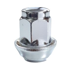 Hjulmtrik Blank Krom - M12x1,5 Excentrisk Kronus 60 - Antal 1 stk