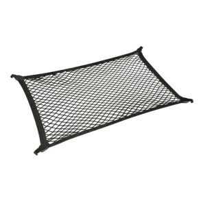 Bagagenet m. kroge - Single Net-system - Sort 80 x 60 cm