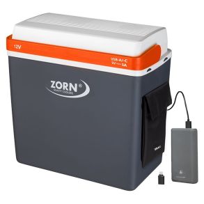 Kleboks 21 liter - ZORN - 12V med USB A+C