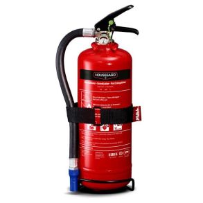 Pulverslukker - Housegard 2 kg - Med beslag