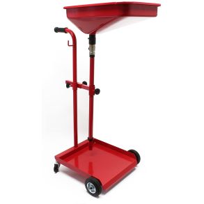 Olievogn - Justerbar & Drejbar - 4x Hjul