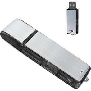 Mini digital stemmeoptager - 16 GB hukommelse med touch-funktion - 6,6x2,0x0,9 cm