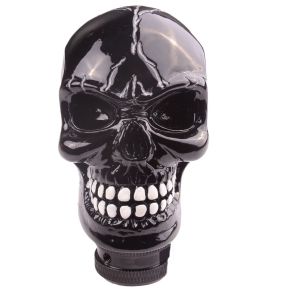 Gearknop Skelethoved Sort - Universal Skull Black 