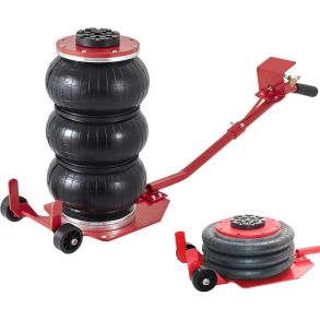 Donkraft pneumatisk 3000 kg - Robust og drevet af trykluft - Lftehjde 45-14 cm 