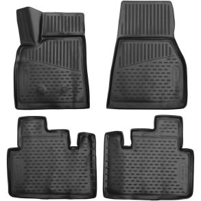 Gummimtte st med kant - Tesla Model S Liftback rg. 2017->