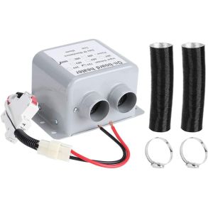 Varmluftbl�ser 12V / 800W - Hurtig opvarmning og afdugning - 18,2x10,5x12 cm