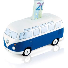 Sparebus Med Mntindkast - VW Collection - Bl & Hvid