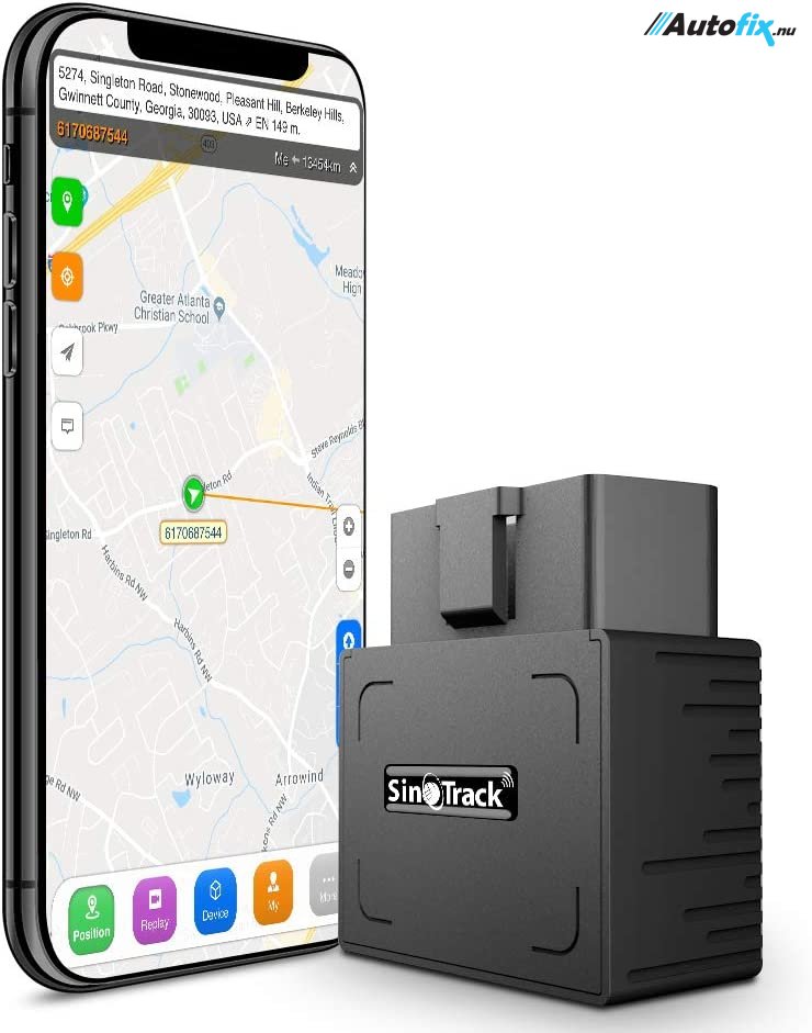 OBD GPS Tracker - SinoTrack ST-902 - iPhone & Android - GPS tracker -