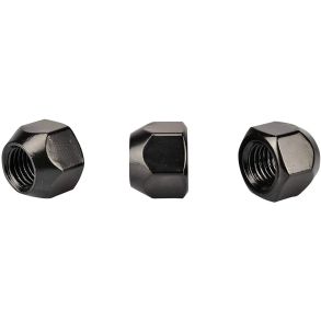 Hjulm�trik Sort - M12x1,5 SW19 - Antal 1 stk