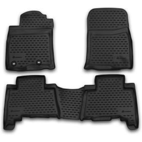 Gummimtte st med kant - TOYOTA Land Cruiser 150 2013-2015 2015-> 5-sdet 4 stk.