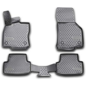 Gummimtte st med kant - VW Golf VII & VIII (passer ogs til eHybrid) rg. 2013->