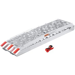 Opkrselsrampe Aluminium 223 cm - Sammenklappelig Maks. 340 kg - 1 stk