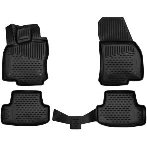 Gummimtte st med kant - VW T-Roc rg. 2017->