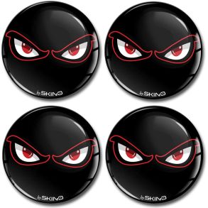 Centerlogo 60 mm - Selvklbende - 4 stk