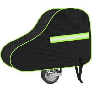 Beskyttelsescover For kuglekobling - Ekstra Kraftig Stof - Sort med reflekser