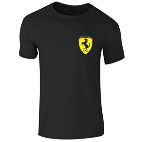 Ferrari T-Shirt Sort - Str. M-XXL