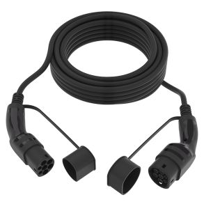 Ladekabel Type-2 16A 3-faset - Lngde 10 Meter