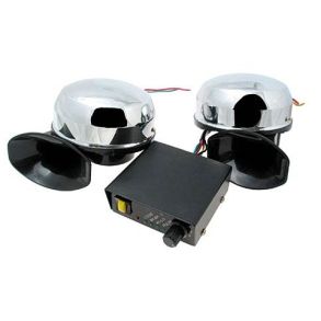 6-Tonet Fanfare Horn Kit - 12V Universal Transistor Horn - 2x Horn (1 st)