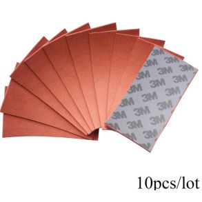 Kantfilt Ruskind Til Skraber - Orange Selvklbende 10x4,8cm - 10 stk