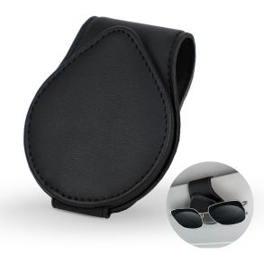 Brilleholder I Sort Lder - Eksklusiv Model - 1 stk