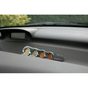 Mntholder til euro - Euro-bank pro metal - 110x85x35mm