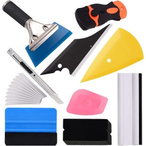 Solfilm-V�rkt�jss�t - Solfilm-skraber Kit - 10 Dele