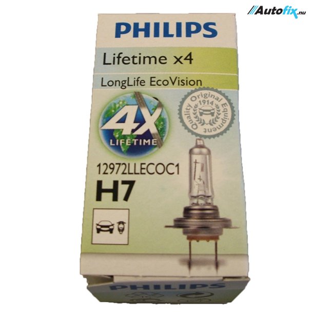 Philips - H7 LongLife EcoVision &#150; LifeTime X4