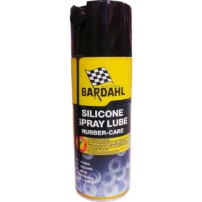 Silikonespray  / Gummipleje - Bardahl - 400 ml.