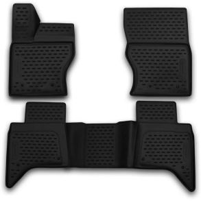 Gummimtte st med kant - LAND ROVER Range Rover 2015-> 4 stk.