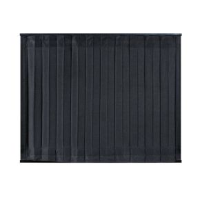 Limousine solgardiner - Sort - 50 x 42/47 cm - 2 stk.