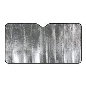 Solbeskyttelse til forrude - Reflekterende solskrm m. sugekop - Str. 180x90 cm