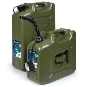 Benzindunk Jerry Can - Plast Gr�n 10- & 20L - UN / E10 godkendt 