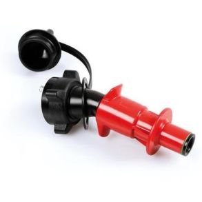 H�ldetud M/ Auto-stop - Til Jerry Can Plast - R�d/sort