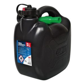 Benzin Og Dieseldunk Plast - UN Godkendt Sort - 5, 10 & 20L