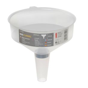 Plasttragt Med Si - Olie & Benzin Resistent Plast - 185 mm H. 210 mm