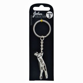 N�glering I Metal - Fast Vedh�ng (Golfspiller) - 1 stk.