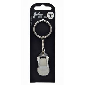 Nglering I Metal - Fast Vedhng ( Slv Bil) - 1 stk.