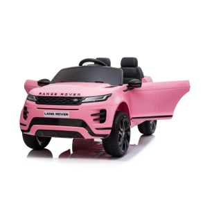 Elbil til b�rn - Range Rover Evoque Lyser�d - Med fjernbetjening, lys, lyd & musik