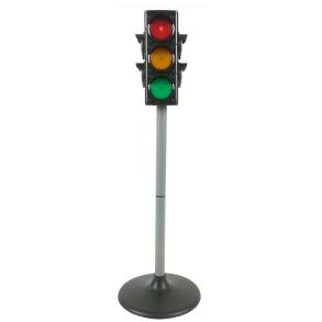 Trafiklys til b�rne elbiler - R�d, gul, gr�n - G� signal