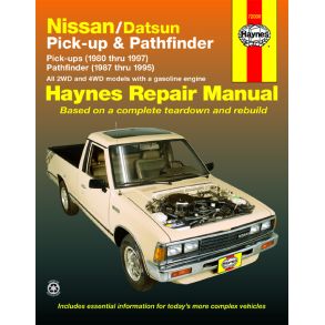 Reparationsbog Haynes - Nissan/Datsun Pick-up & Pathfinder (80-97)